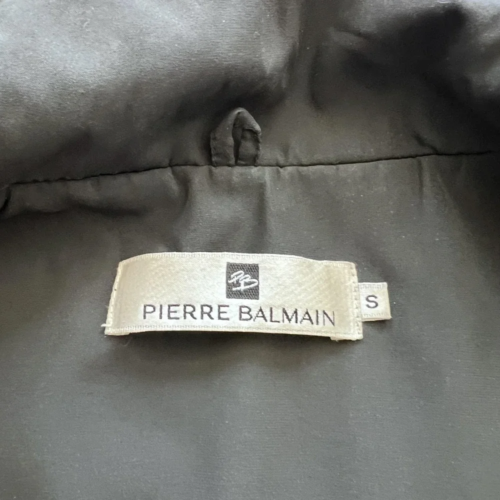 Pierre Balmain Quilted Softshell Jacket Mens Small Green Full Zip PB-15-6781